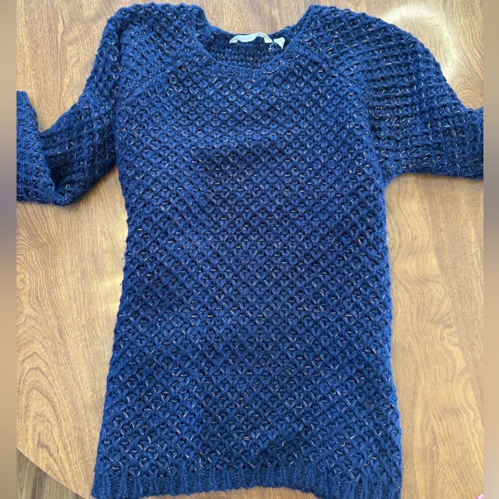 Navy Blue Women's Soft Surroundings Sweater